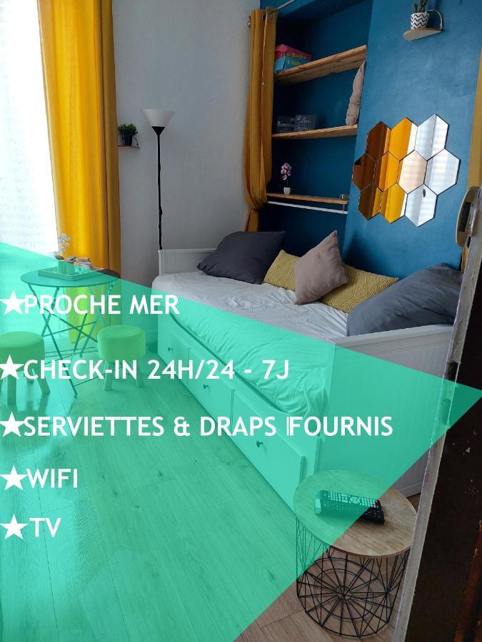 Joli Studio - PROCHE MER - BALCON Le Havre Eksteriør bilde